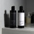 Meera Capsule Rebalancing Shampoo and Peptide Conditioning Cream — styled product shot of the duo bundle