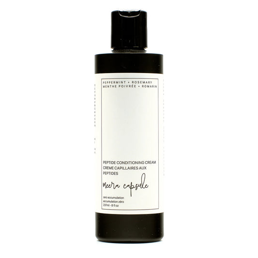 Peptide Conditioning Cream bottle — vegan SLS-free silicone-free hair conditioner, by Meera Capsule