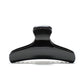 Bambi 8 Piano Black claw clip alternate angle — premium French acetate for medium hair