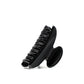 Luna 6 Piano Black claw clip alternate angle — premium French acetate, gentle hold for fine hair