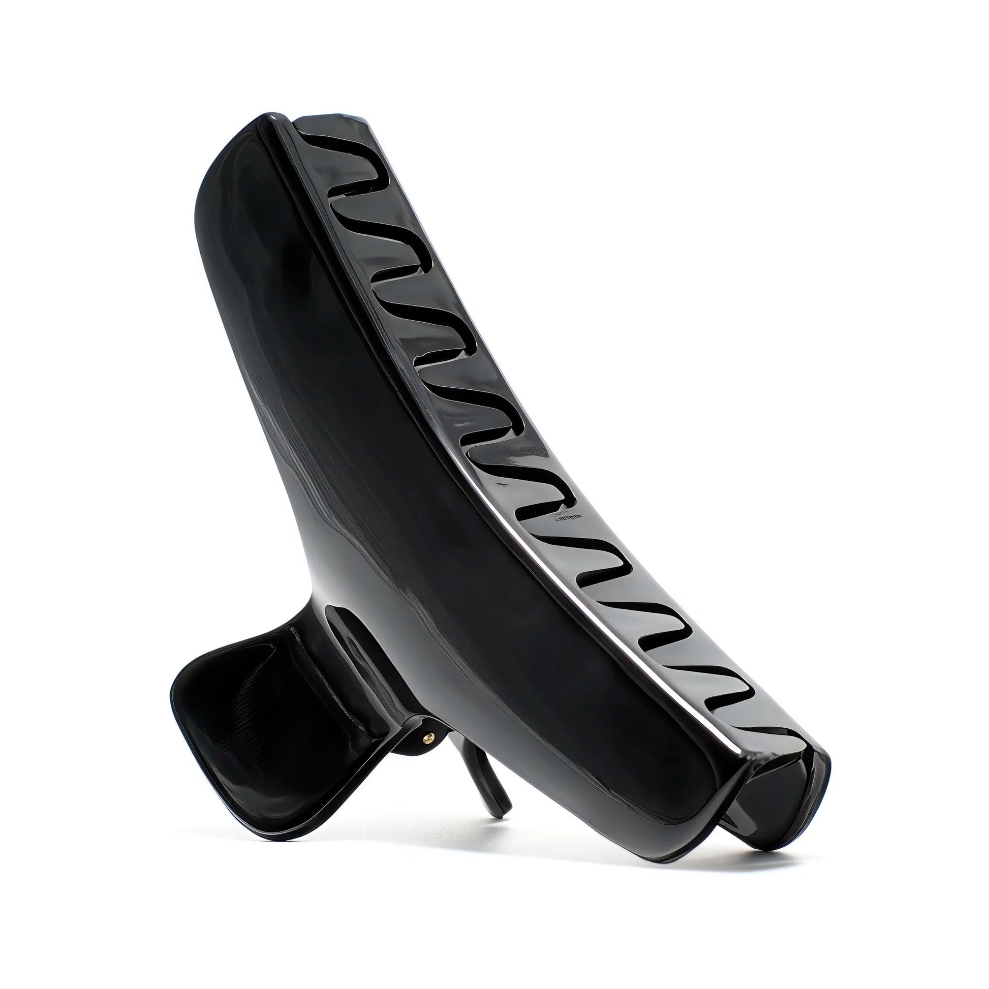 Bambi 10 Piano Black claw clip — featured in the Bambi Nourish Capsule