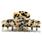 Darcy 12 Appaloosa claw clip alternate angle — premium Italian Mazzucchelli acetate XL clip for thick, long hair