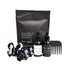 Phoebe Nourish Capsule in Piano Black — Meera evening ritual bundle with Phoebe jet-black clip, Phyto Oil, Nocturnal Serum, and Mahalo Tea