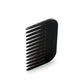 Pocket 10 Piano Black comb detail — Meera Studio Line travel comb in French acetate